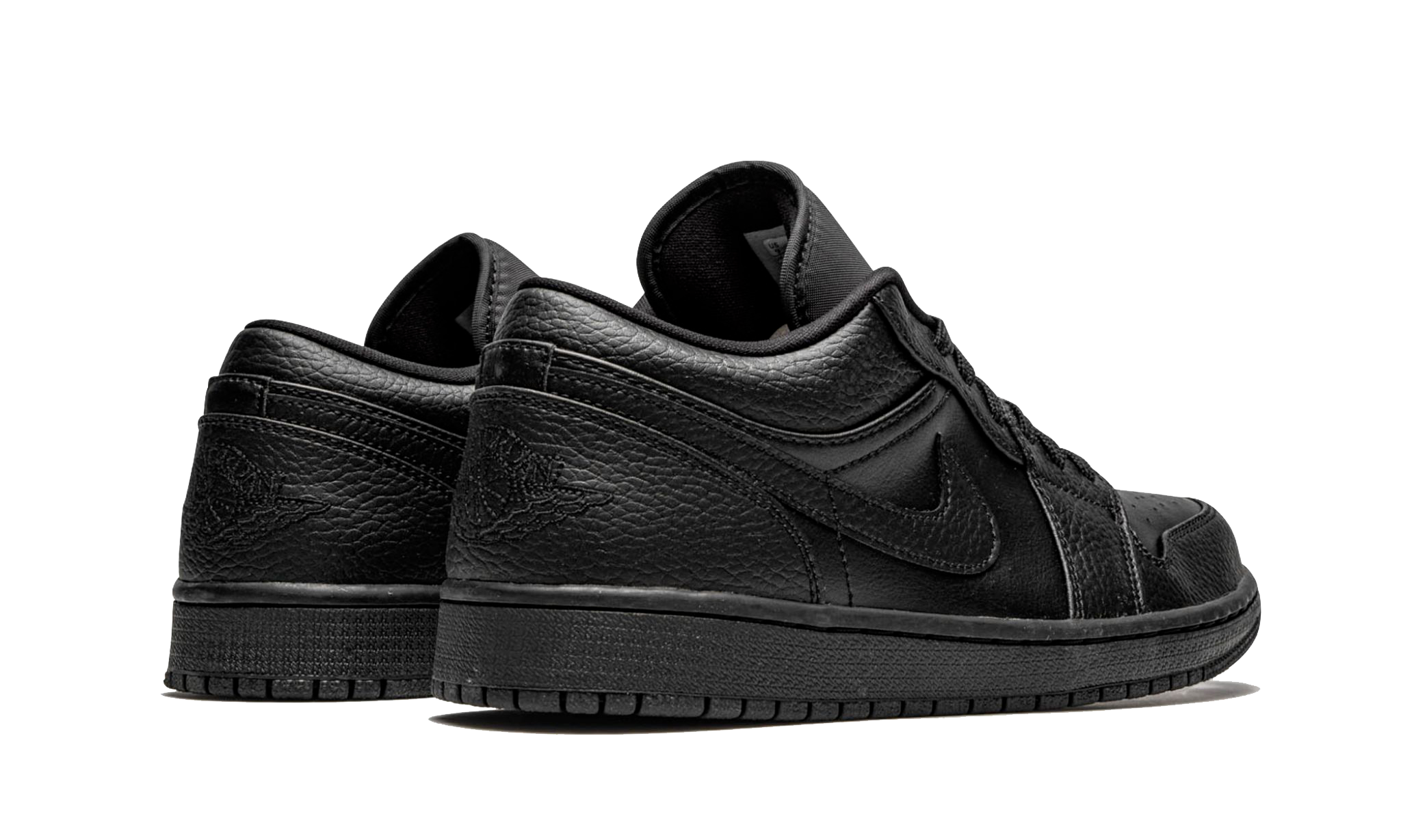 Air Jordan 1 Low Triple Black - 553558-091