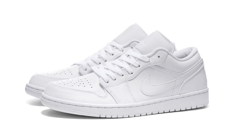 Air Jordan 1 Low Triple White - 553558-126