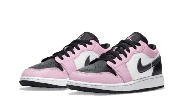 Air Jordan 1 Low White Light Arctic Pink - 554723-601