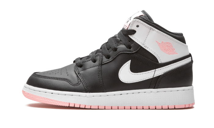 Air Jordan 1 Mid Arctic Pink Black - 555112-061