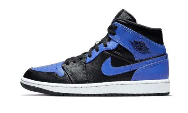 Air Jordan 1 Mid Hyper Royal - 554724-077