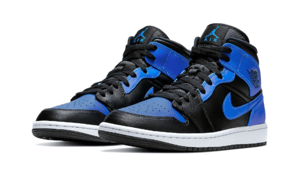 Air Jordan 1 Mid Hyper Royal - 554724-077