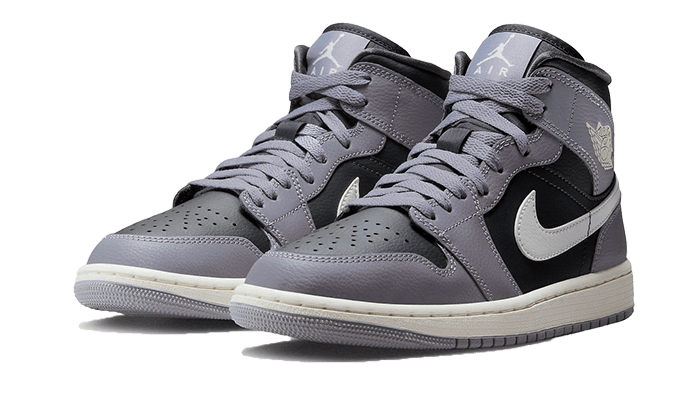 Air Jordan 1 Mid Cement Grey - BQ6472-022