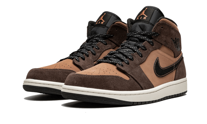 Air Jordan 1 Mid Earthy Brown - DC7294-200