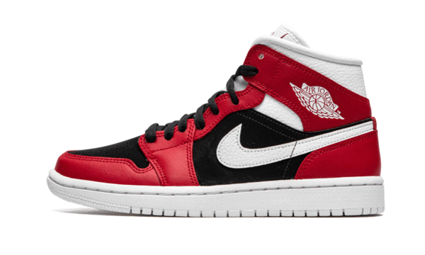 Air Jordan 1 Mid Gym Red Black - BQ6472-601