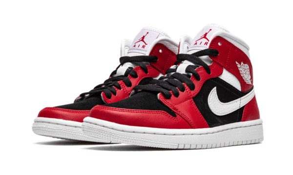 Air Jordan 1 Mid Gym Red Black - BQ6472-601