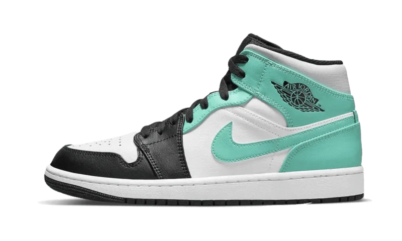 Air Jordan 1 Mid Island Green - 554724-132