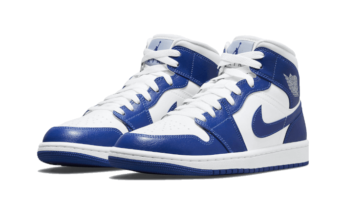 Air Jordan 1 Mid Kentucky Blue - BQ6472-104