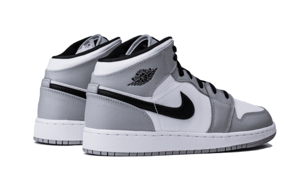 Air Jordan 1 Mid Light Smoke Grey - 554725-092