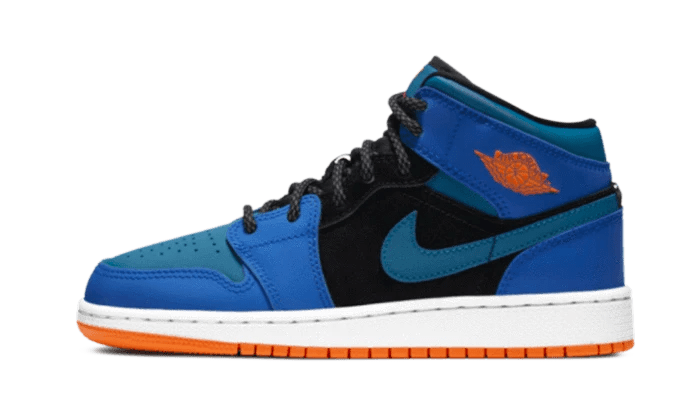 Air Jordan 1 Mid Racer Blue - 554725-440