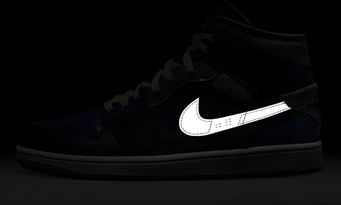 Air Jordan 1 Mid SE Craft Obsidian - DR8868-400