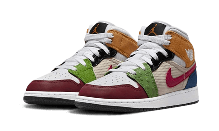 Air Jordan 1 Mid SE Patchwork - DR6957-100