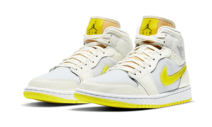 Air Jordan 1 Mid SE Voltage Yellow - DB2822-107