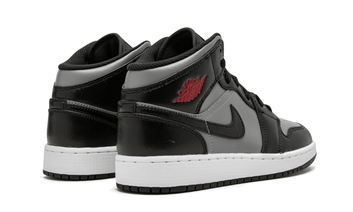 Air Jordan 1 Mid Shadow Red  - 554724-096