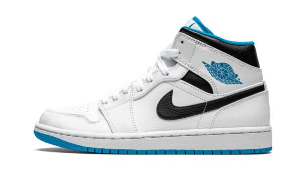 Air Jordan 1 Mid Laser Blue - 554724-141