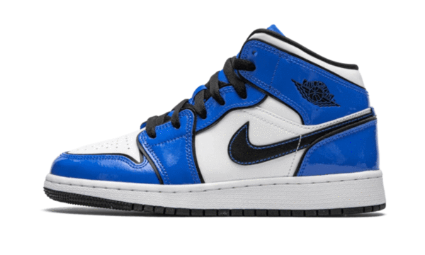 Air Jordan 1 Mid Signal Blue - BQ6931-402