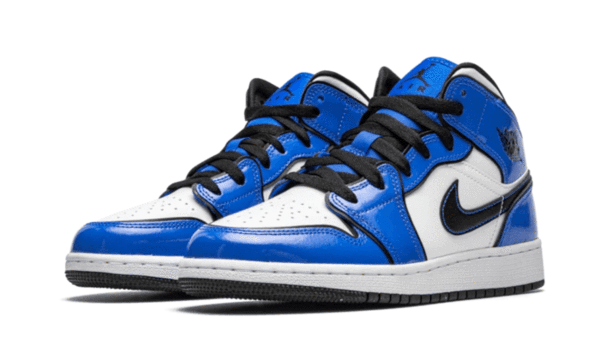 Air Jordan 1 Mid Signal Blue - BQ6931-402