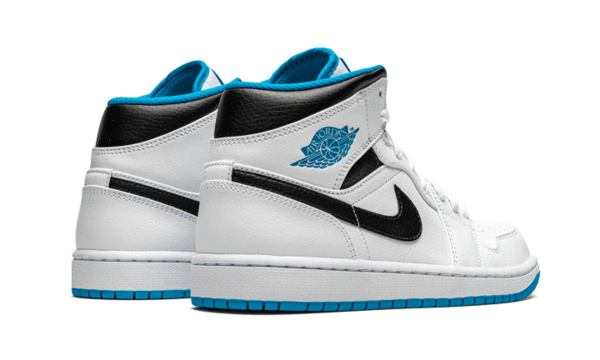 Air Jordan 1 Mid Laser Blue - 554724-141