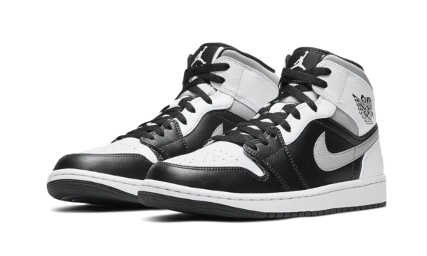 Air Jordan 1 Mid White Shadow - 554724-073