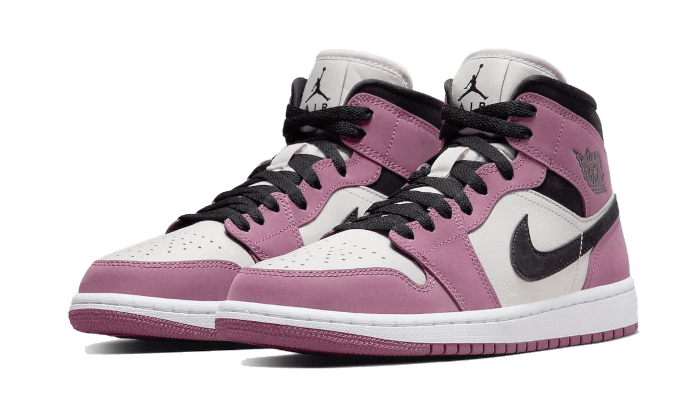 Air Jordan 1 Mid Light Mulberry - DC7267-500