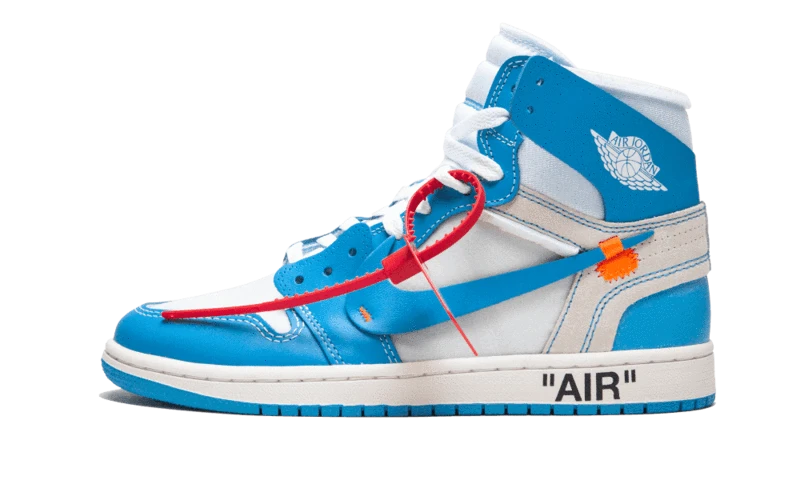 Air Jordan 1 Retro High Off-White University Blue - AQ0818-148