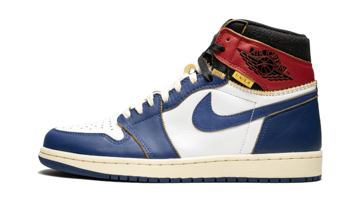 Air Jordan 1 Retro High Union Los Angeles Blue Toe - BV1300-146