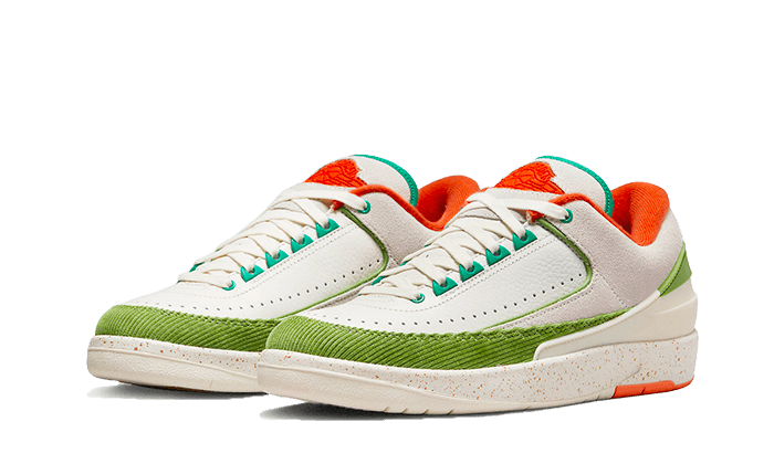 Air Jordan 2 Low SP Titan Safety Orange - DV6206-183