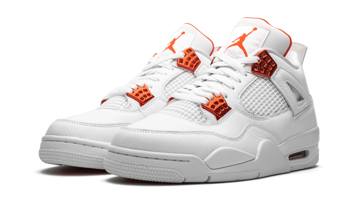 Air Jordan 4 Retro Metallic Orange - CT8527-118 