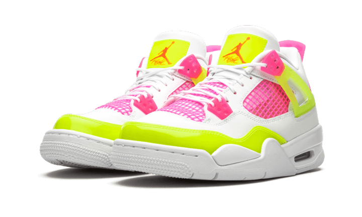 Air Jordan 4 Retro White Lemon Pink - CV7808-100