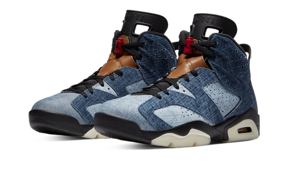 Air Jordan 6 Retro Washed Denim - CT5350-401