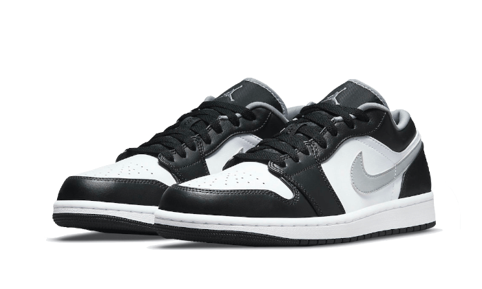 Air Jordan 1 Low Black White Particle Grey - 553560-040