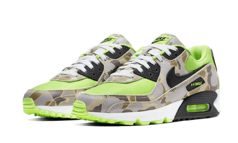 Nike Air Max 90 Duck Camo Volt - CW4039-300