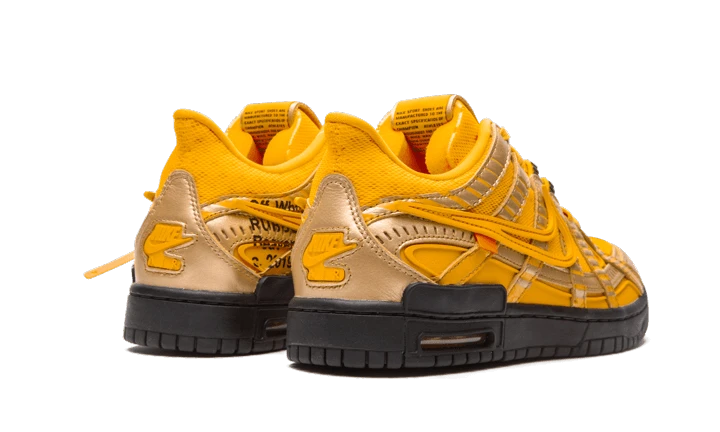 Nike Air Rubber Dunk Off-White University Gold - CU6015-700