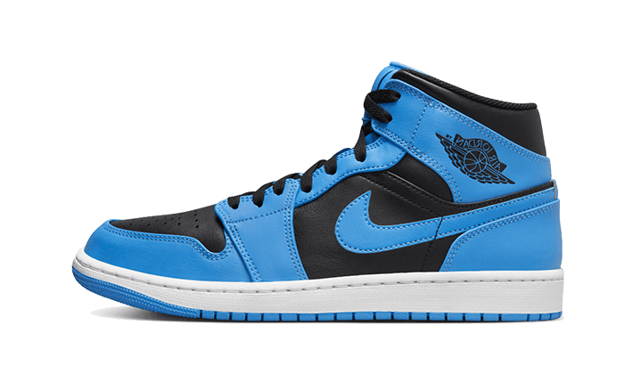 Air Jordan 1 Mid University Blue Black - DQ8426-401