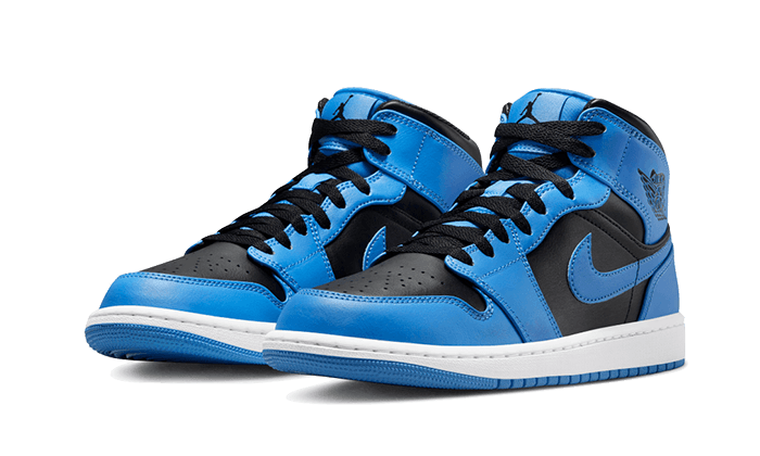 Air Jordan 1 Mid University Blue Black - DQ8426-401