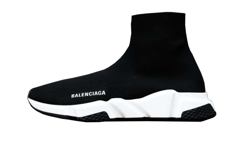 Balenciaga Speed Trainer White Black - 587286 W05G9 1000