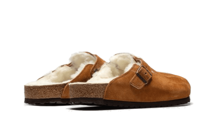 Birkenstock Boston Shearling Suede Mink - 1001140