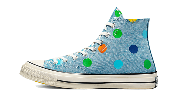 Converse Chuck Taylor All-Star 70s Hi Golf Wang Denim Polka Dots - 170011C