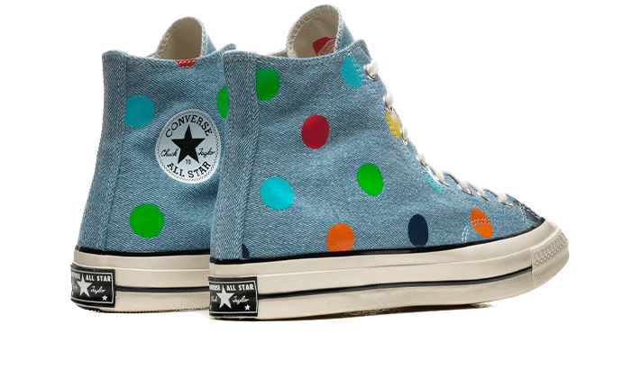 Converse Chuck Taylor All-Star 70s Hi Golf Wang Denim Polka Dots - 170011C