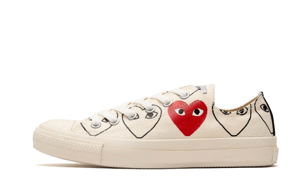 Converse Converse Chuck Taylor All-Star 70s Ox Comme des Garçons PLAY All-Over Natural - 