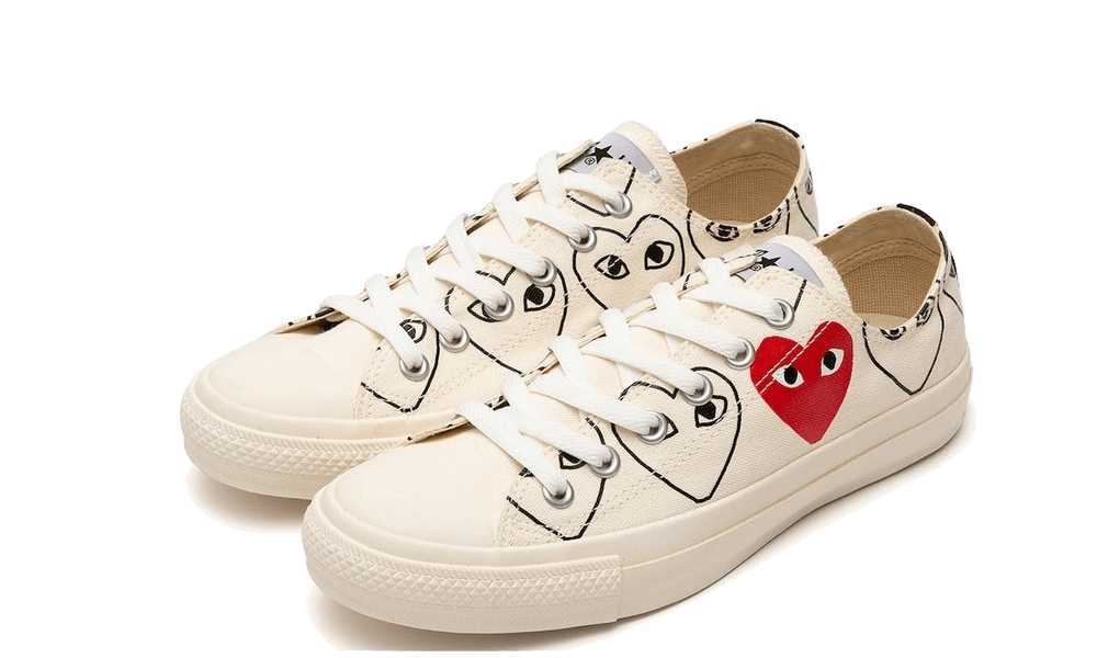 Converse Converse Chuck Taylor All-Star 70s Ox Comme des Garçons PLAY All-Over Natural - 