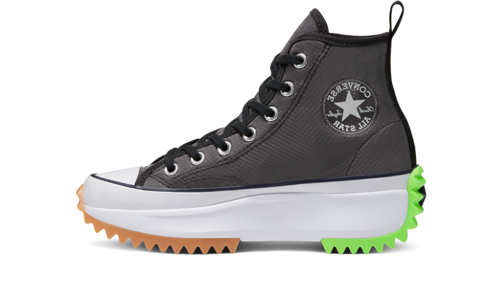 Converse Run Star Hike Hi Concrete Heat Ghost Green - 167852C