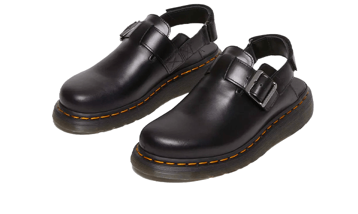 Dr. Martens Mules Jorge Black Leather - 30868001