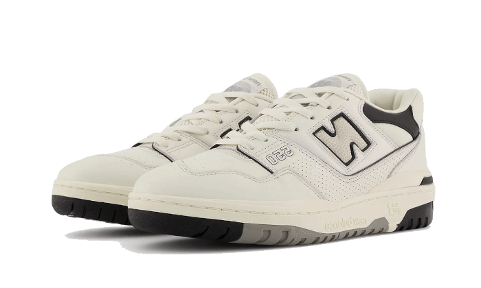 New Balance 550 Cream Black - BB550LWT