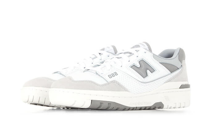 New Balance 550 Premium White Grey - BB550CR1