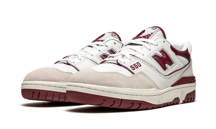 New Balance 550 Sea Salt Burgundy - BB550LI1