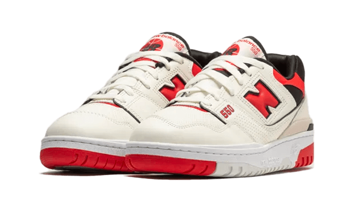 New Balance 550 Sea Salt True Red - BB550VTB