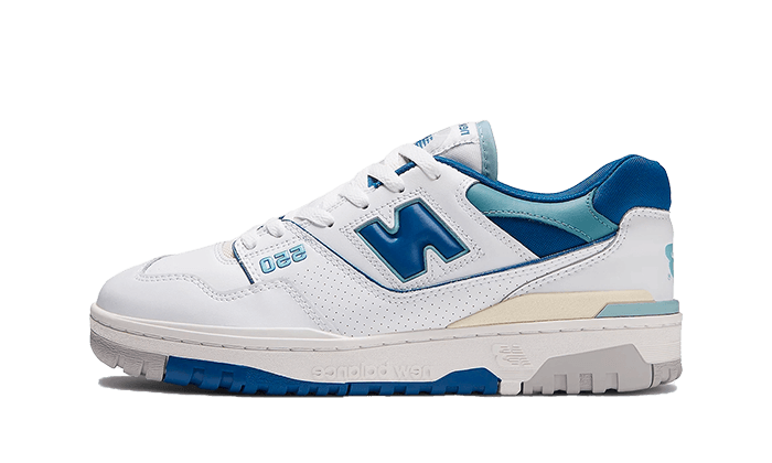 New Balance 550 White Blue Groove - BB550NCC