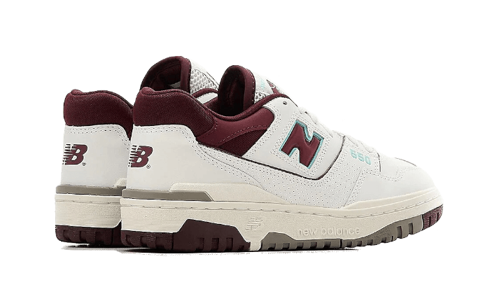 New Balance 550 Burgundy Cyan - BB550WBG