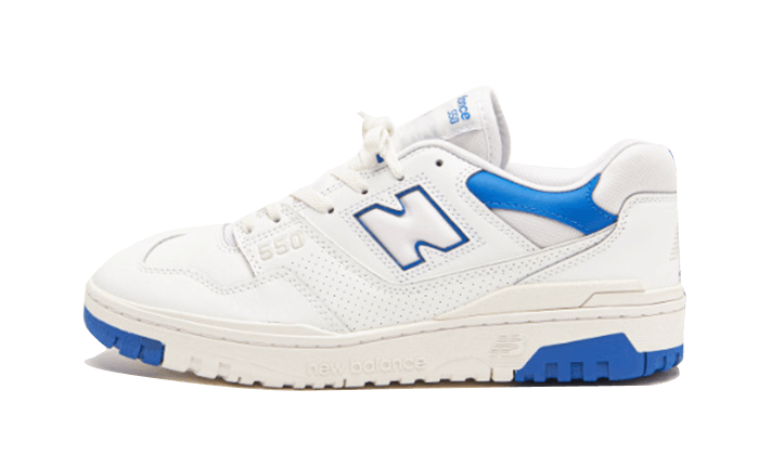 New Balance 550 White Cobalt Blue - BB550SWC